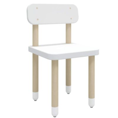 Meubles & Rangements Flexa Tables Et Bureaux | Chaise En Bois Blanc Pour Enfant Flexa