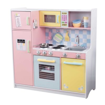 Jeux & Jouets KidKraft Cuisines | Grande Cuisine Aux Couleurs Pastel – Kidkraft