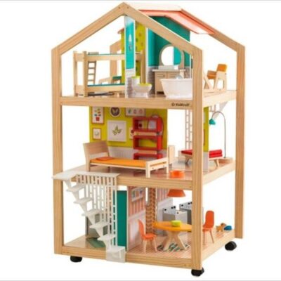 Jeux & Jouets KidKraft Maisons De Poupees | Maison Ultra Chic Meubles Annees 50 – Kidkraft