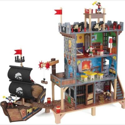 Jeux & Jouets KidKraft Garages Et Vehicules | Ensemble De Jeu Pirates En Bois – Kidkraft