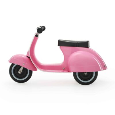 Jeux & Jouets Hape Porteurs | Scooter Vespa Vintage Pour Enfant Primo De Ambosstoys Rose