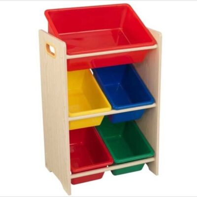 Meubles & Rangements KidKraft Rangements Jouets | Etagere Avec 5 Casiers Couleurs Vives – Kidkraft