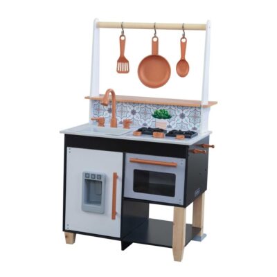 Jeux & Jouets KidKraft Cuisines | Cuisine Enfants Kidkraft Artisan Island Avec Machine A Glacons