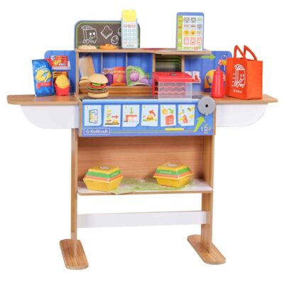 Jeux & Jouets KidKraft Cuisines | Restaurant Et Livraison En Bois Style Fast-Food Jouet Enfant De Kidkraft