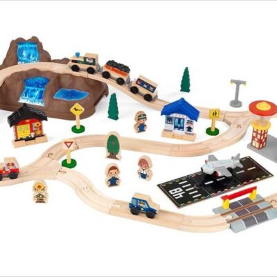 Jeux & Jouets KidKraft Circuits De Trains | Circuit Train Kidkraft Top Mountain