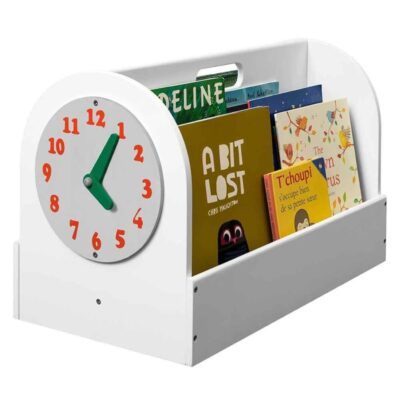 Meubles & Rangements Tidy Books Rangements Livres | Boite De Rangement En Bois Blanc Pour Livres D’Enfants Tidy Books