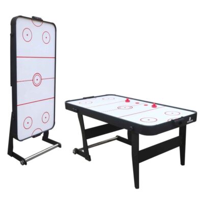 Jeux & Jouets Cougar Baby-Foot | Table De Jeu Pliante De Air Hockey Icing Xl Cougar