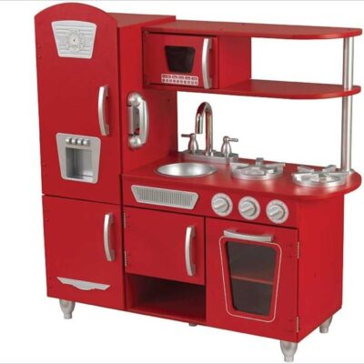 Jeux & Jouets KidKraft Cuisines | Cuisine Enfant Vintage Rouge – Kidkraft