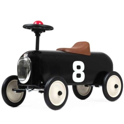 Jeux & Jouets Baghera Porteurs | Porteur Racer Noir Baghera