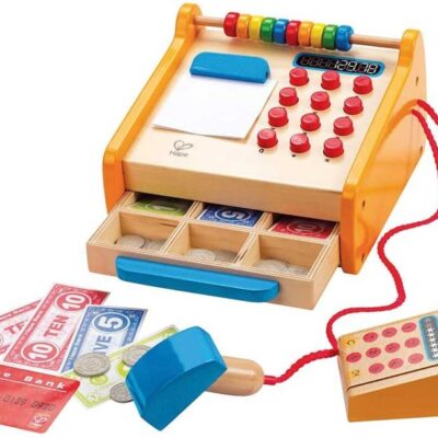 Jeux & Jouets Hape Marchandes | Caisse Enregistreuse Bois Hape