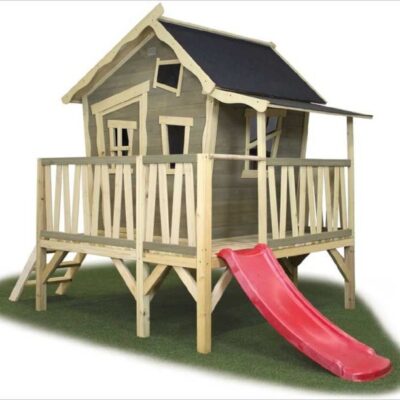 Jeux D’Exterieur & Sports Exit Toys Cabanes En Bois | Maisonnette Bois Sur Pilotis Crooky 350 – Exit