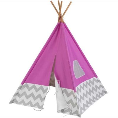 Jeux D’Exterieur & Sports KidKraft Tipis Et Tentes | Tipi Enfant Rose Kidkraft 00227