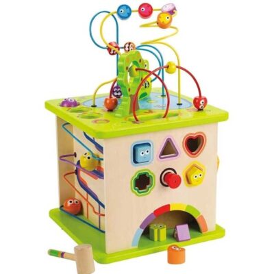 Jeux & Jouets Hape Jouets D’Eveil | Cube Geant D’Activites Hape