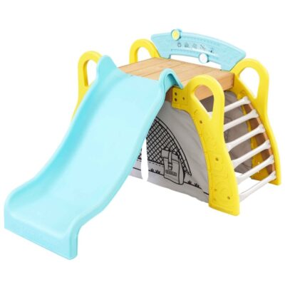 Jeux & Jouets KidKraft Jouets D’Eveil | Toboggan Interieur Exterieur Pour Bebes Camp & Slide De Kidkraft