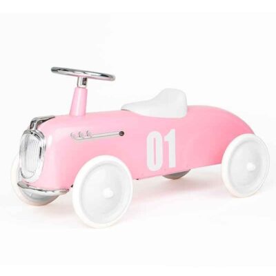 Jeux & Jouets Baghera Porteurs | Porteur Rose Pale Pour Enfant De 1 A 3 Ans Roadster Baghera