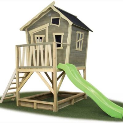 Jeux D’Exterieur & Sports Exit Toys Cabanes En Bois | Maison En Bois Sur Pilotis Crooky 500 – Exit