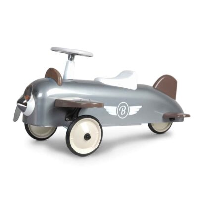 Jeux & Jouets Baghera Porteurs | Baghera Porteur Avion Gris Speedster