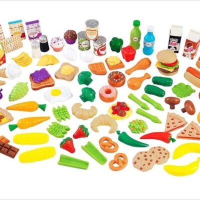 Jeux & Jouets KidKraft Fruits – Legumes – Aliments | 115 Jouets Aliments En Plastique – Kidkraft