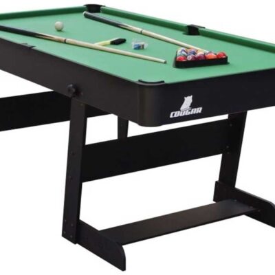 Jeux & Jouets Cougar Billards | Billard Pliable Vert Hustle De Cougar