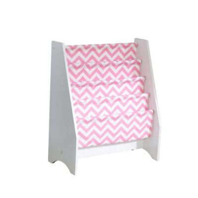 Meubles & Rangements KidKraft Rangements Livres | Rangement Livres Enfant Rose Et Blanc – Kidkraft