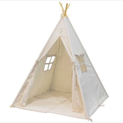 Jeux D’Exterieur & Sports Sunny Tipis Et Tentes | Tente Tipi Alba Blanc Creme Pour Enfant – Sunny