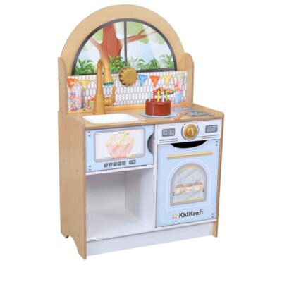 Jeux & Jouets KidKraft Cuisines | Cuisine En Bois Pour Enfant Aux Couleurs Pastel Party Play De Kidkraft